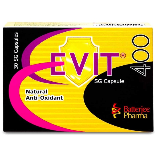 Picture of EVIT 400mg Soft Gelatin Caps , 30"s